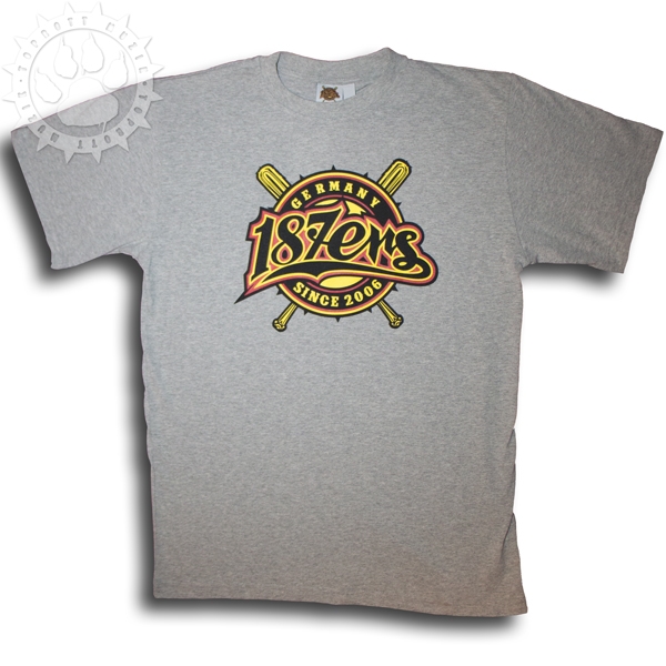 187ers T-Shirt Grau V.2