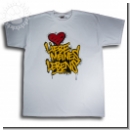 Liebe Meines Lebens- Shirt Weiß (Logo Bunt)